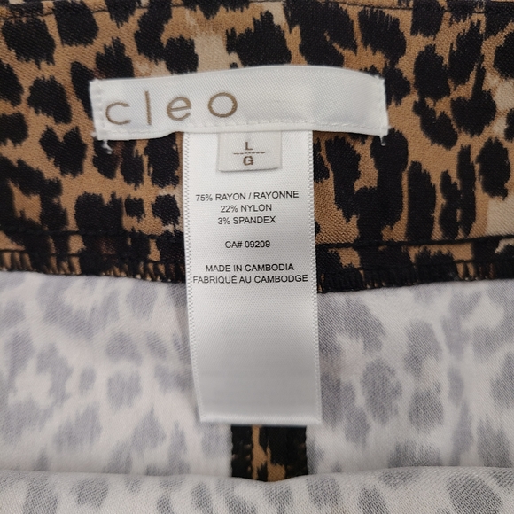 Leopard print pencil skirt - Picture 3 of 5